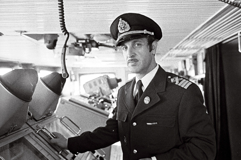 Tootmiskoondise "Eesti Kalatööstus" laeva PTMC "Vagula" kaptendirektor, Eesti NSV teeneline kalur Viktor Sokolov.