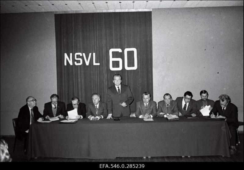 NSVL 60 tähistamine.
