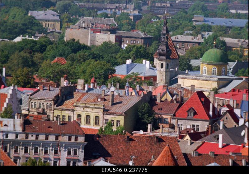 Panoraamvõte Tallinnast.