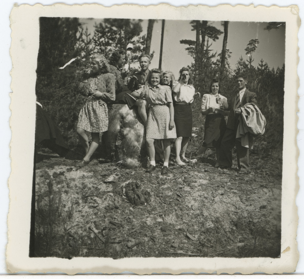 Nurme puukooli töötajad 1950.ndatel aastatel