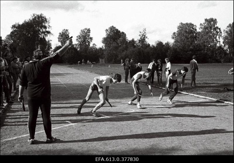 Js. PKB Spordipäev "Rahva Võidu" kolhoosis.