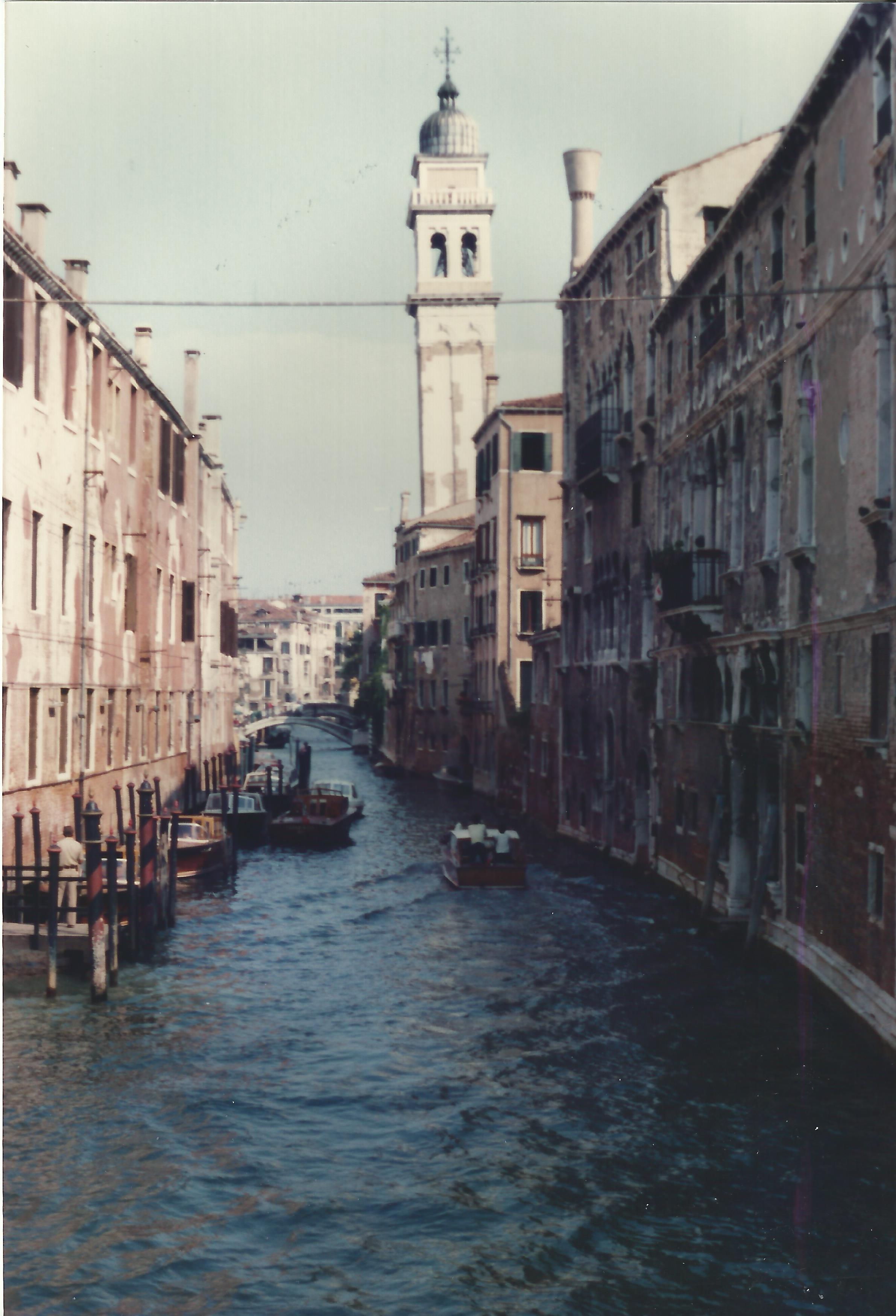 San Giorgio dei Greci, Venice, September 1984 (02) - San Giorgio dei Greci, Venice, Italy, September 1984