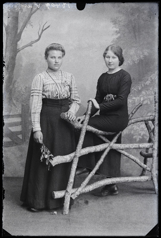 Kaks naist, (foto tellija Suri).