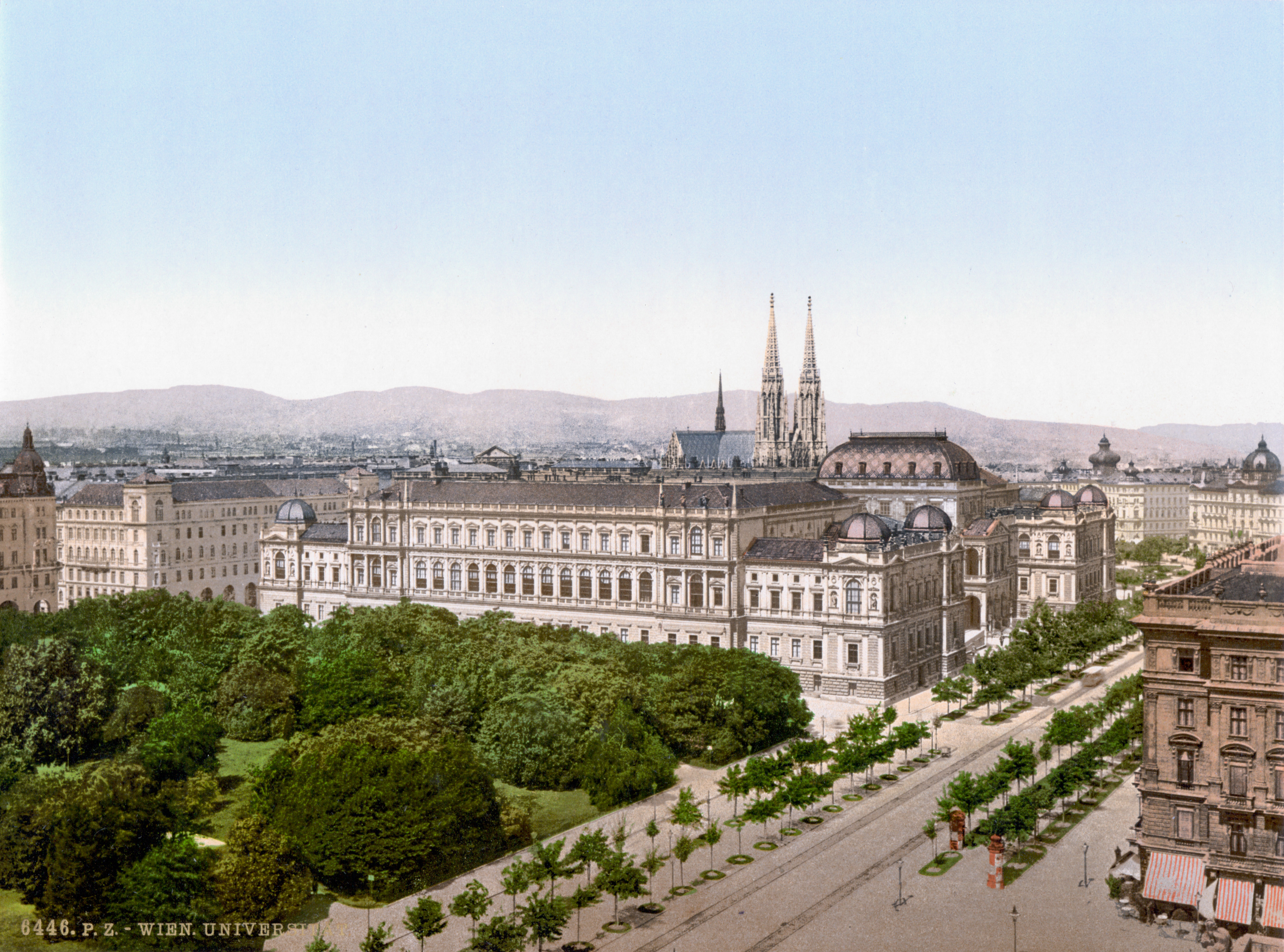 Universitaet Wien 1900 - lang