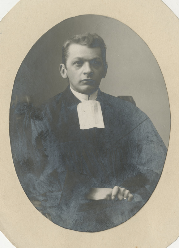 Tartu Ülikooli teoloogiaprofessor Adalbert von Stromberg, portreefoto