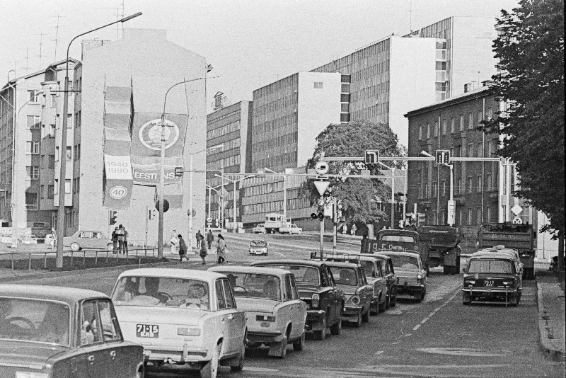 Vaade Kingissepa tänavale.