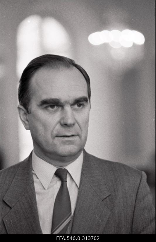 Indrek Toome, Eesti NSV Ministrite Nõukogu esimehe esimene asetäitja.