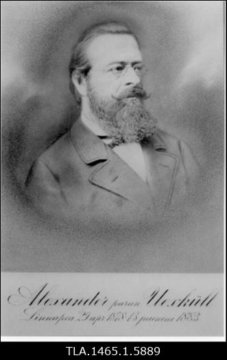 parun von Uexküll, Alexander Rudolf Karl, Tallinna linnapea 29. aprill 1878- 13. juuni 1883.