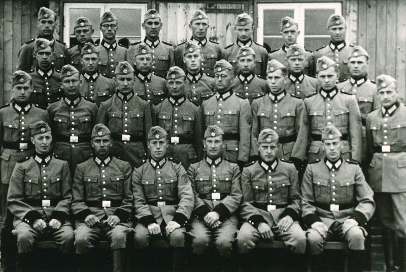 Eestlastest formeeritud Idapataljoni 4. kompanii 3. rühm.