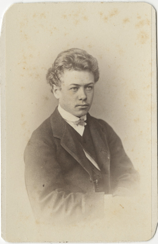 Korporatsioon "Estonia" liige Alexander Veh, portreefoto