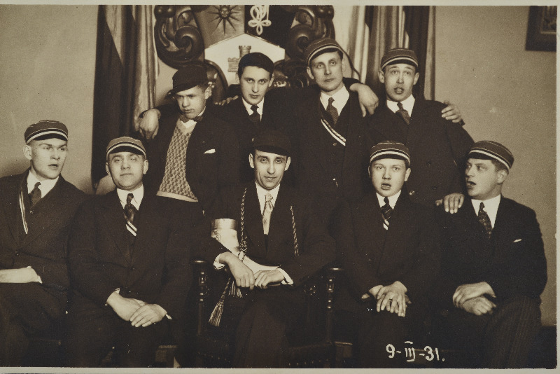 Korporatsioon Vironia liikmed.