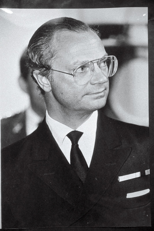 Eestis külaskäigul viibiv Rootsi kuningas Carl XVI Gustaf.