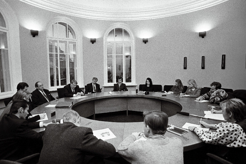 Põhja-Eesti Panga pressikonverents.