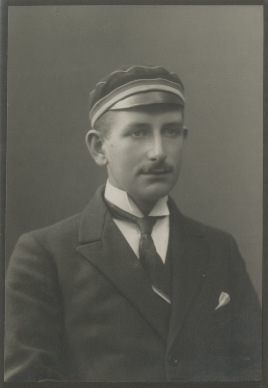 Korporatsioon "Estonia" liige Woldemar Schultz, portreefoto