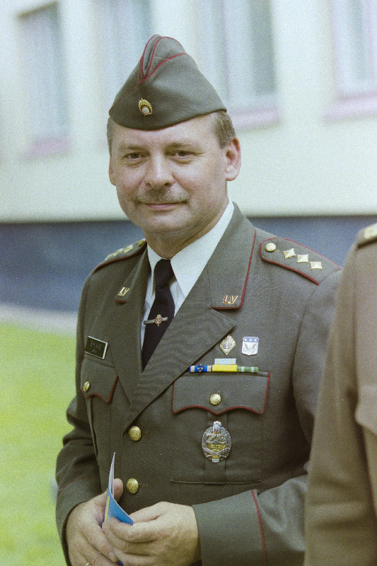 Läti Kaitsejõudude ülem Juris Eihmanis.