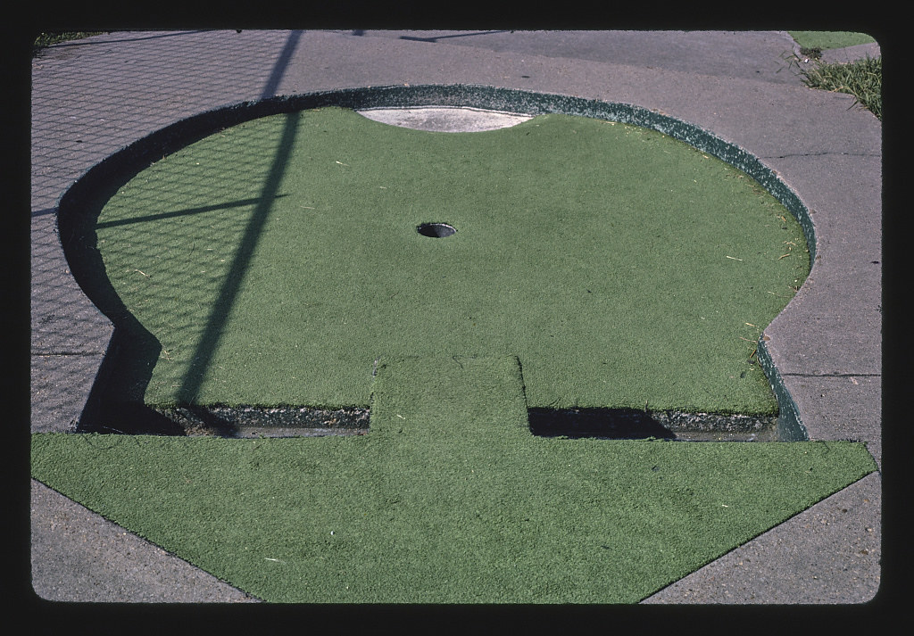 Back trap, Jackson Golf World, Route 51, Jackson, Mississippi (LOC)