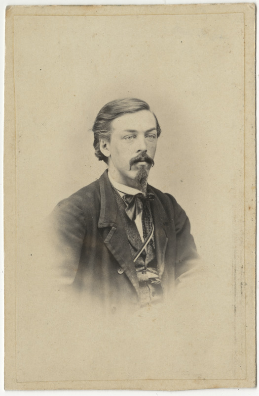 Korporatsiooni "Livonia" liige Hermann Kaehlbrandt, portreefoto