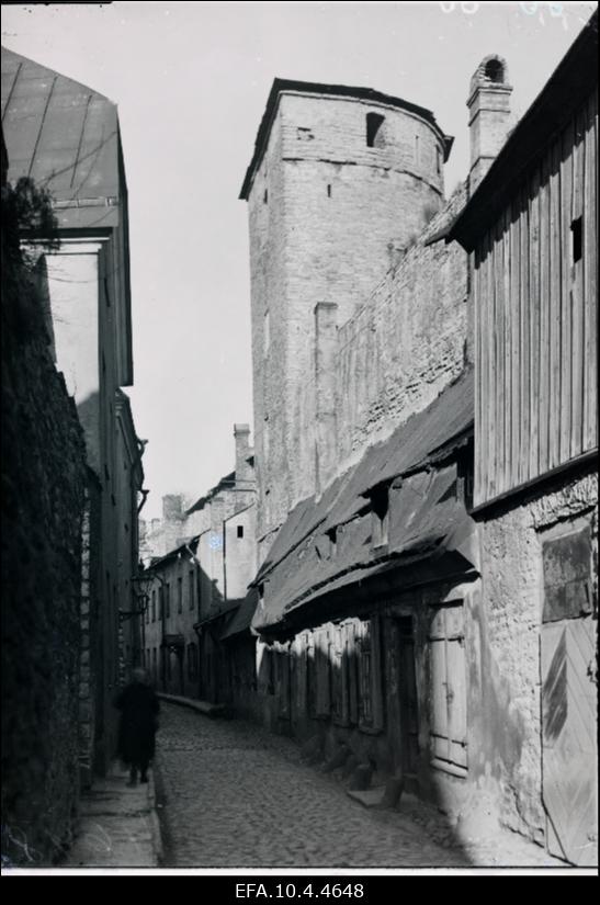 Tänav Tallinna vanalinnas.