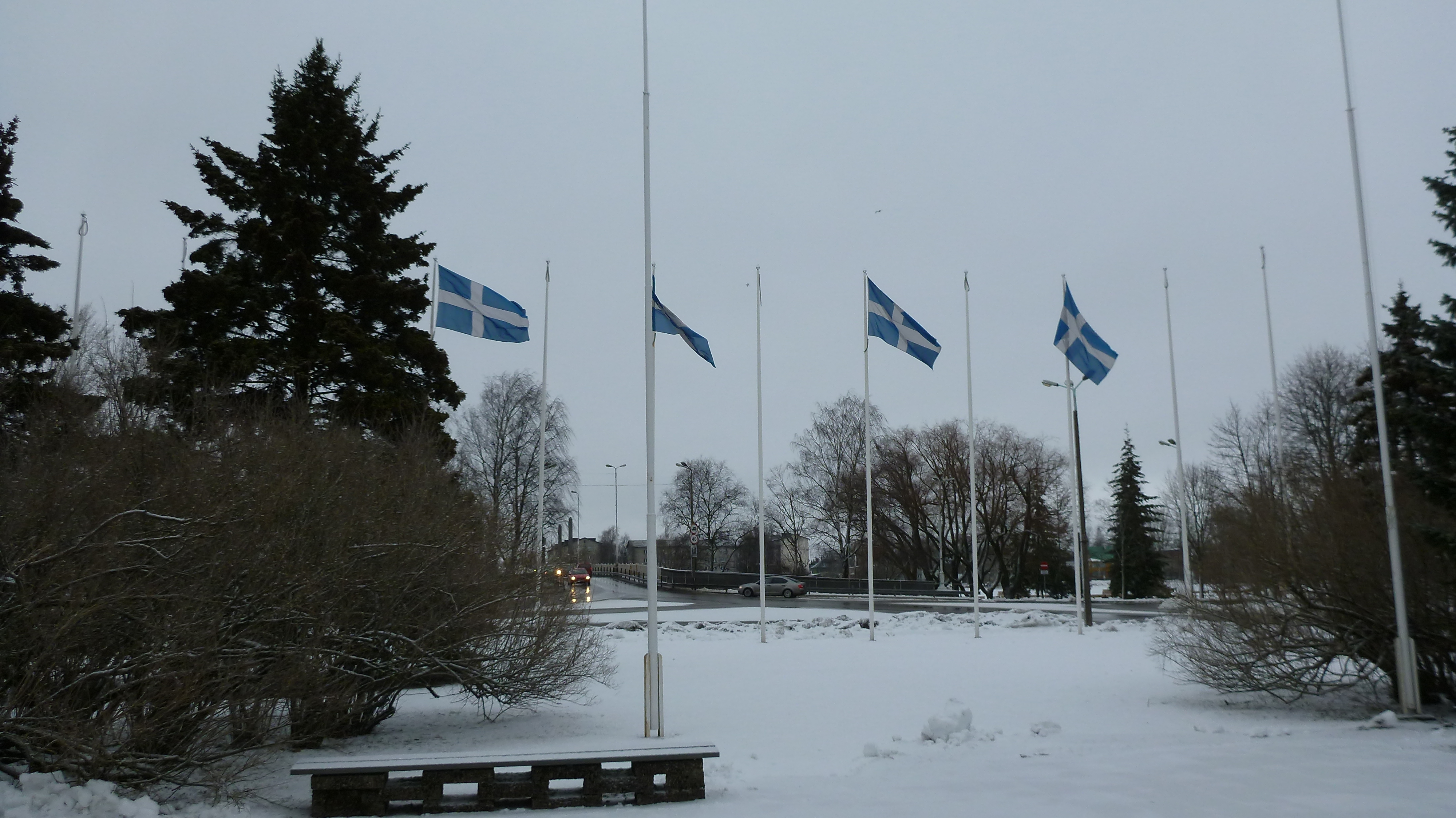 Pärnu flags - Pärnun lippuja