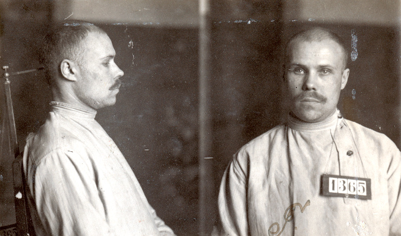 Riigivastases tegevuses süüdi mõistetud Gustav Mihkli poeg Talu enne vangide vahetamise korras Venemaale välja saatmist.