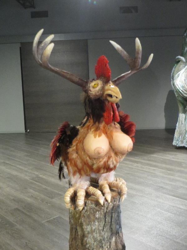 Kogu pere elamuskeskus, alternatiivajaloomuuseum Thule Koda. Näituse väljapanek.