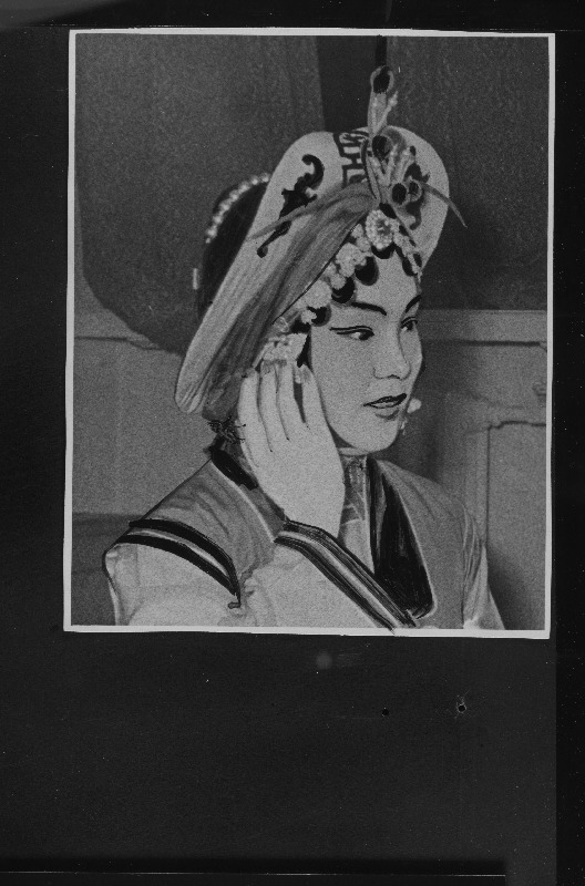 Hiina muusikalise draamateatri näitleja  Tšao-Sjao-Lan külaskäigul Tallinnas.