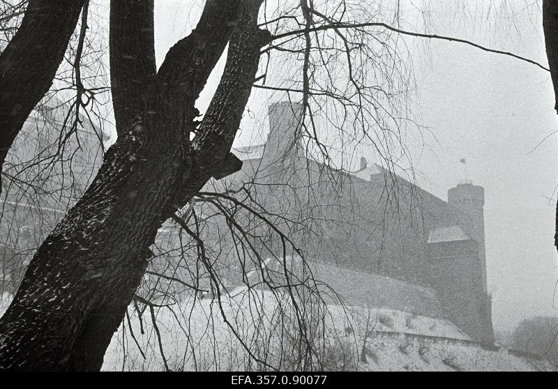 Vaade talvisele Toompeale.