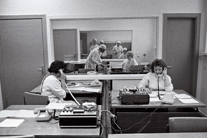 Tallinna Kiirabihaigla Kiirabijaama dispetšeriruum.