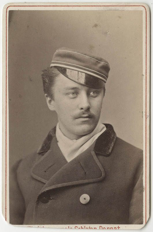 Korporatsioon "Estonia" liige Georg Martin Knüpffer, portreefoto