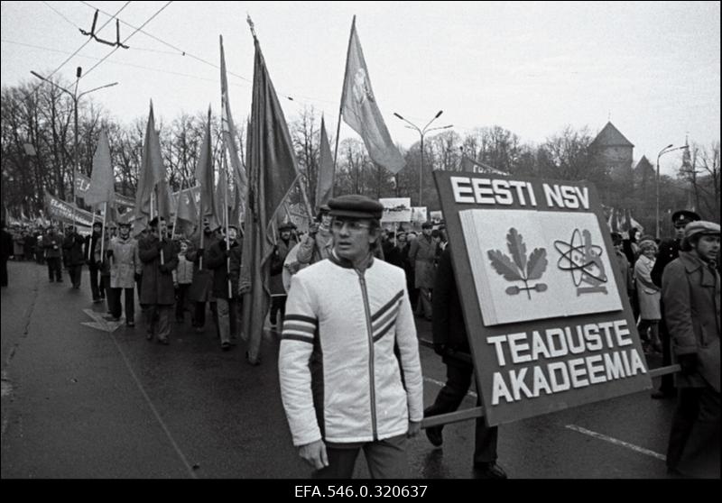 Oktoobridemonstratsioon.