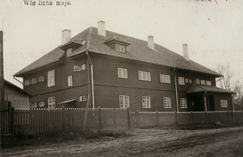 Võru linna poolt ehitatud elumaja.