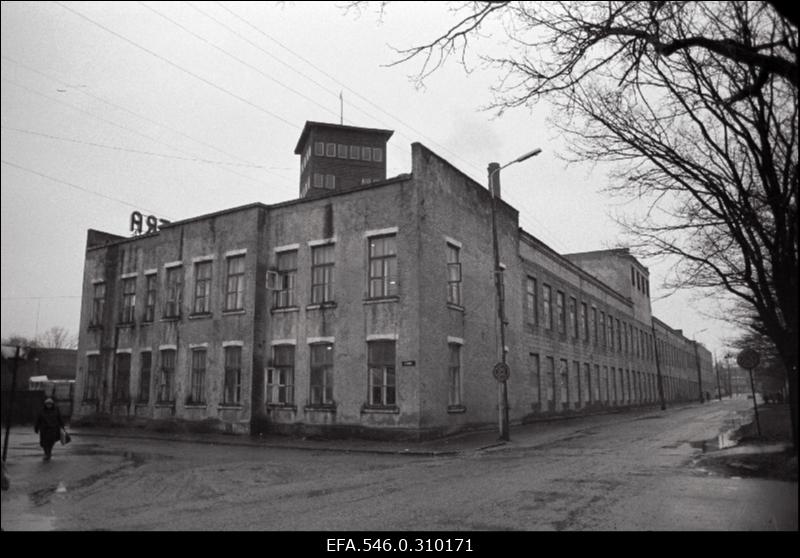 Vaade Tallinna Laustekstiili Teadus-Tootmiskoondise Mistra Viljandi eksperimentaalvabrikule.