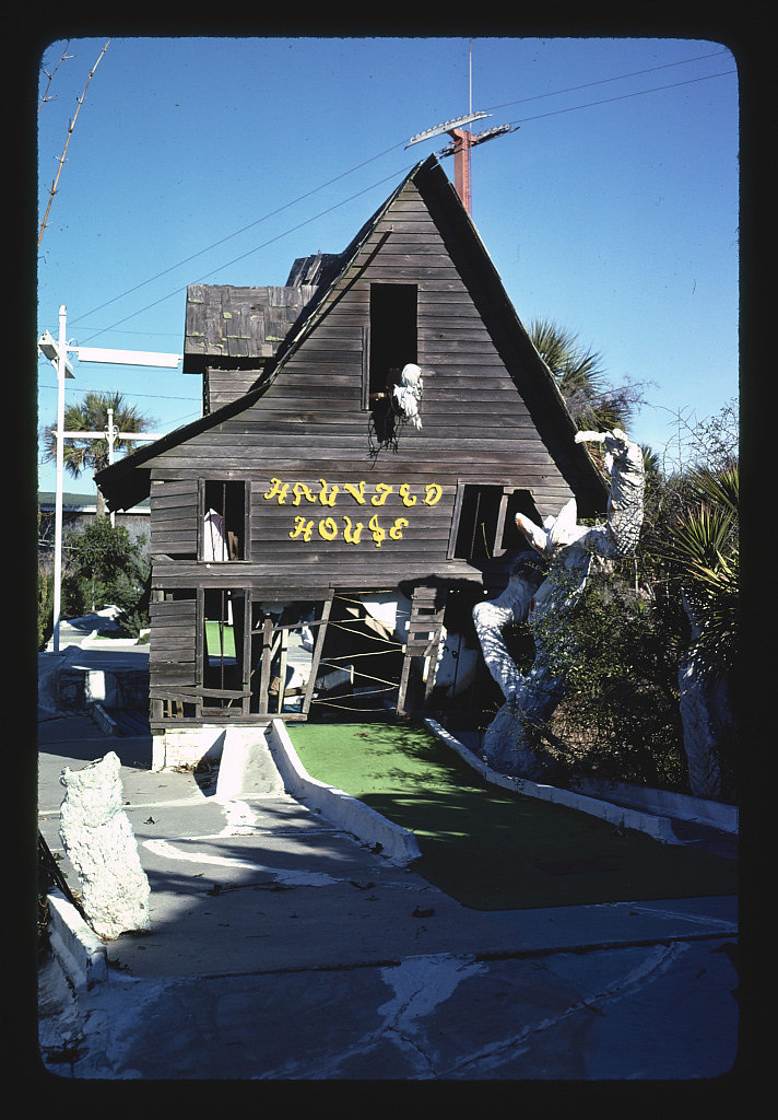 Haunted house, Goofy Golf, Panama City Beach, Florida (LOC)