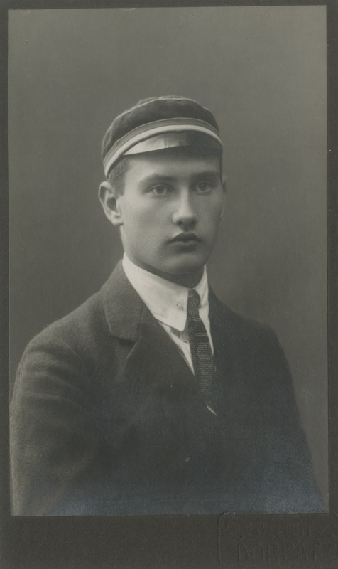 Korporatsioon "Estonia" liige Hans von Samson-Himmelstjerna, portreefoto