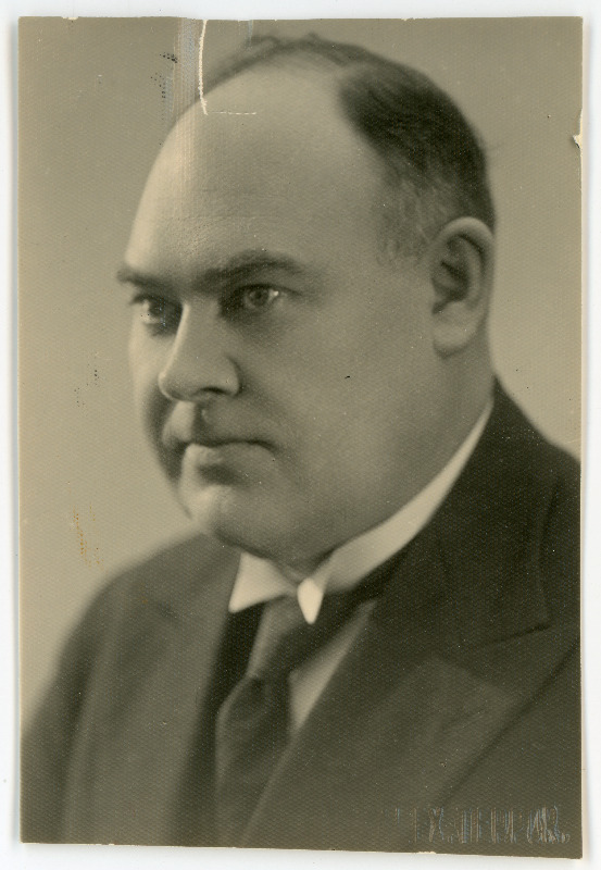 August Peet. Passitaotluse foto