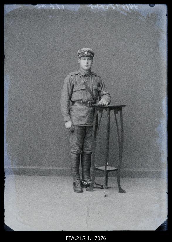 Sõjaväelane Aleksander Tropp.