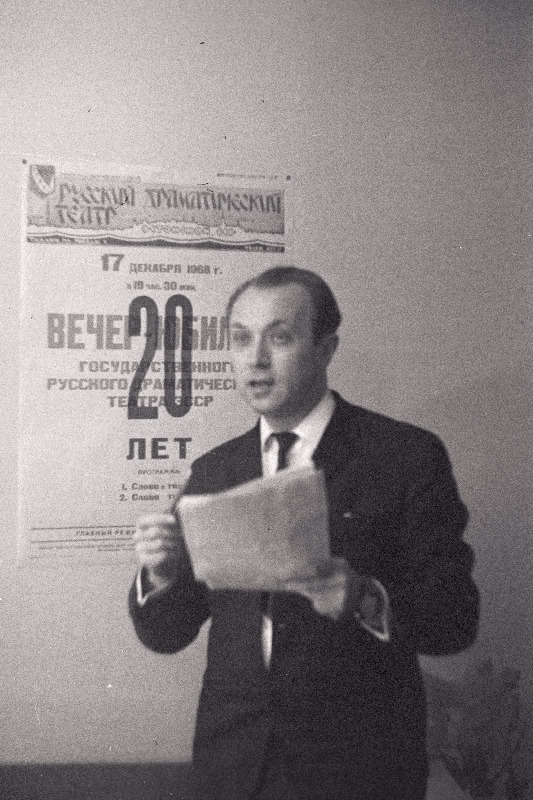 ENSV Riikliku Vene Draamateatri peanäitejuht Semjon Lerman.