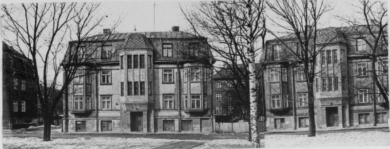 Elamud Salme tänaval.
