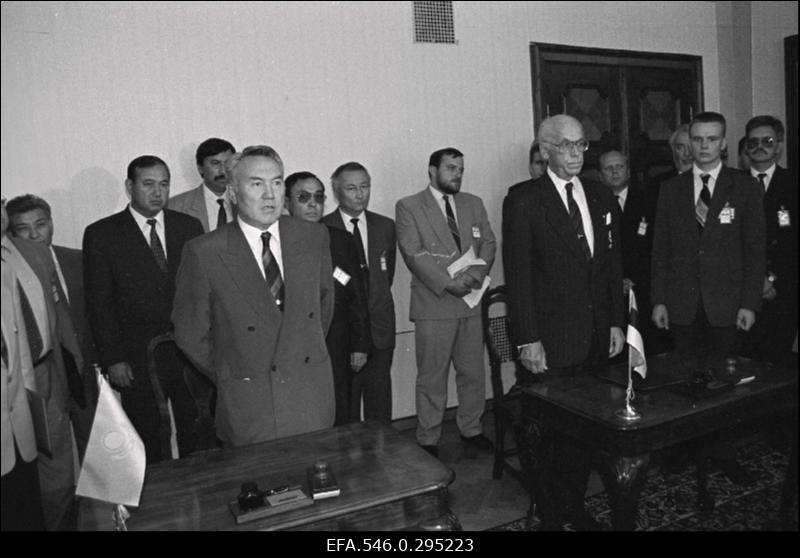 Kasahhi presidendi Nursultan Nazarbajevi riigivisiit Eestisse.