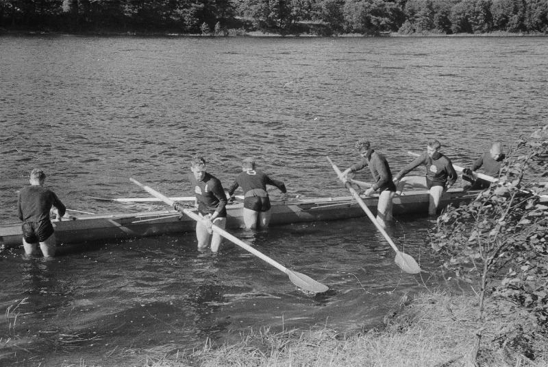 Sõudmise 8+paatide regatt Pärnus.