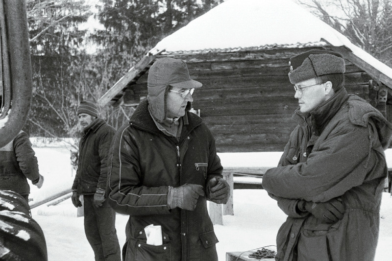 Suure-Jaani metsapunkt, metsas.