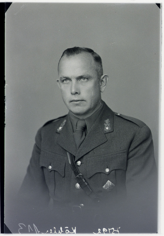 Vahipataljoni adjutant major Voldemar Köhler.