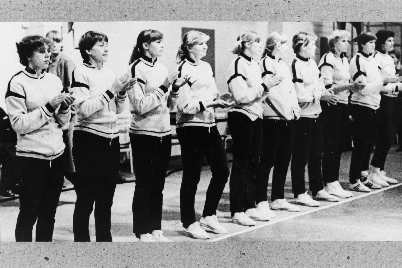1983.a. parim võistkond - Tartu Riikliku Ülikooli korvpallinaiskond.