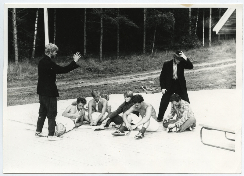 EÜE-85 Viru regiooni kokkutulek Mustjärvel II. Taidleb Tareküla rühm