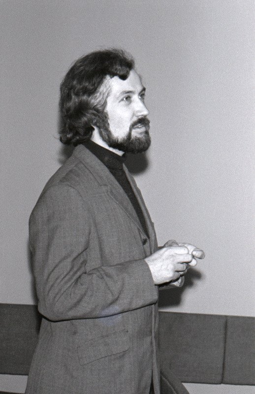Kirjanik Jaan Kaplinski.