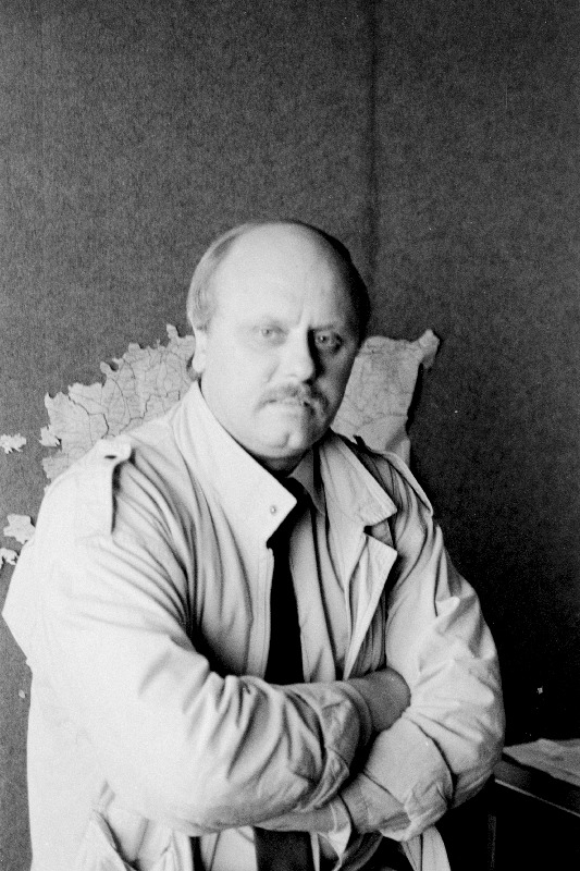 Ajalehe Rahva Hääl korrespondent Toomas Roosileht.