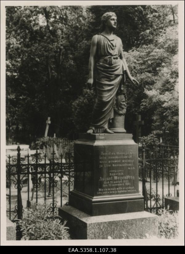 August Weizenbergi (1837-1921) hauatähis