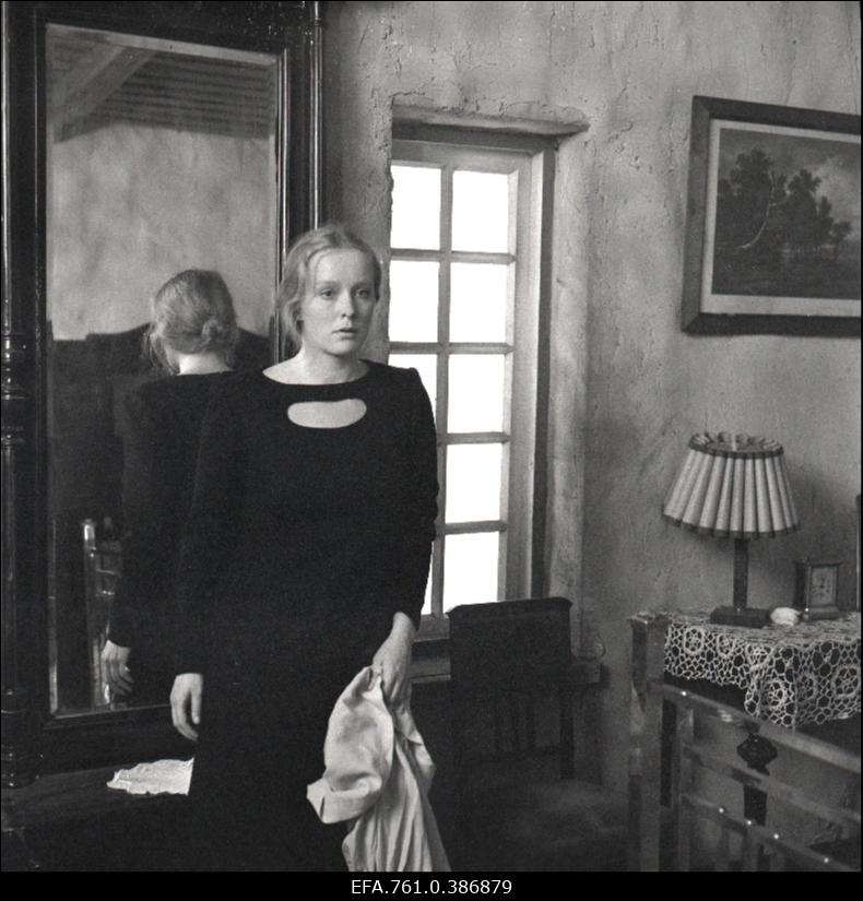 Filmi "Äratus" filmimine. Katrin Kohv Vennaru Linda osas.