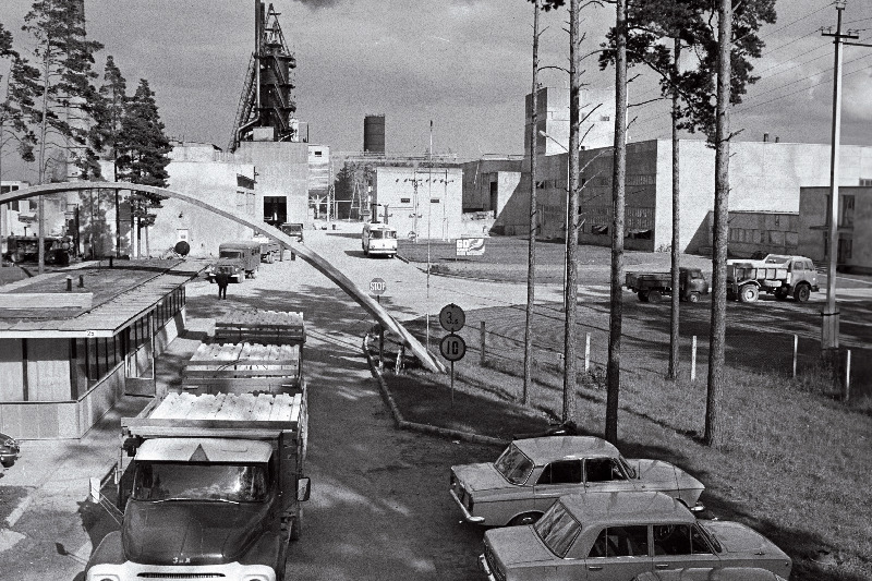 Palivere Ehitusmaterjalide Tehase välisvaade.