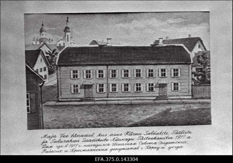 Võõrastemaja Du Nord, kus 1917.a asus Pärnu Nõukogu Täidesaatev Komitee.